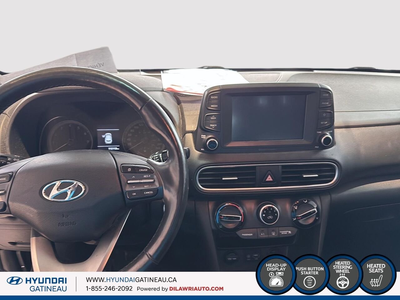 Hyundai Kona 2018 Blanc Gatineau - photo #9