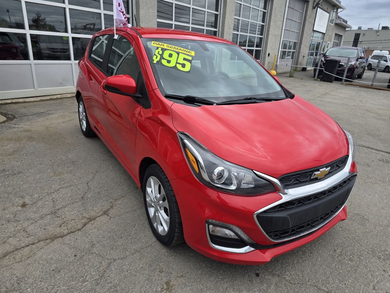 2021 Chevrolet Spark Red  - photo #6