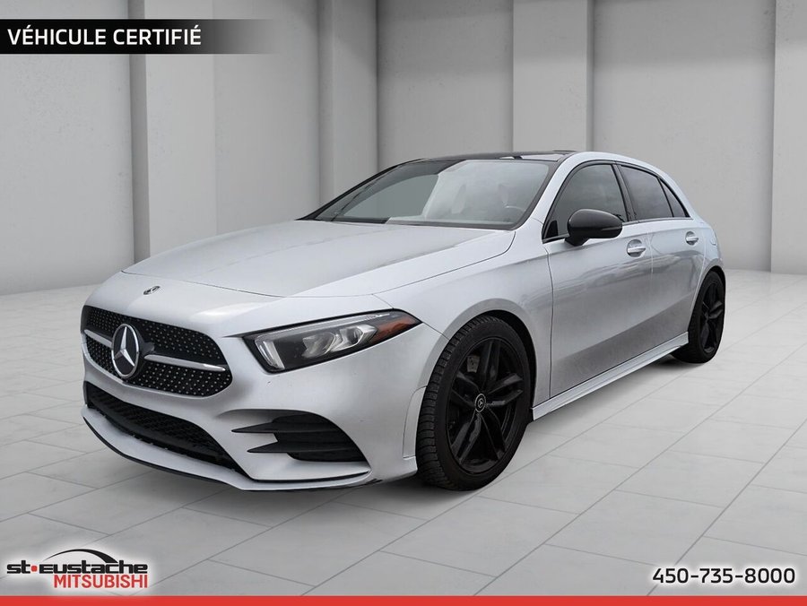 Mercedes-Benz Classe A A-250 A HAYON-AMG PACK-4MATIC-BANC CHAUFFANTS-TOIT PANO 2020 Gris