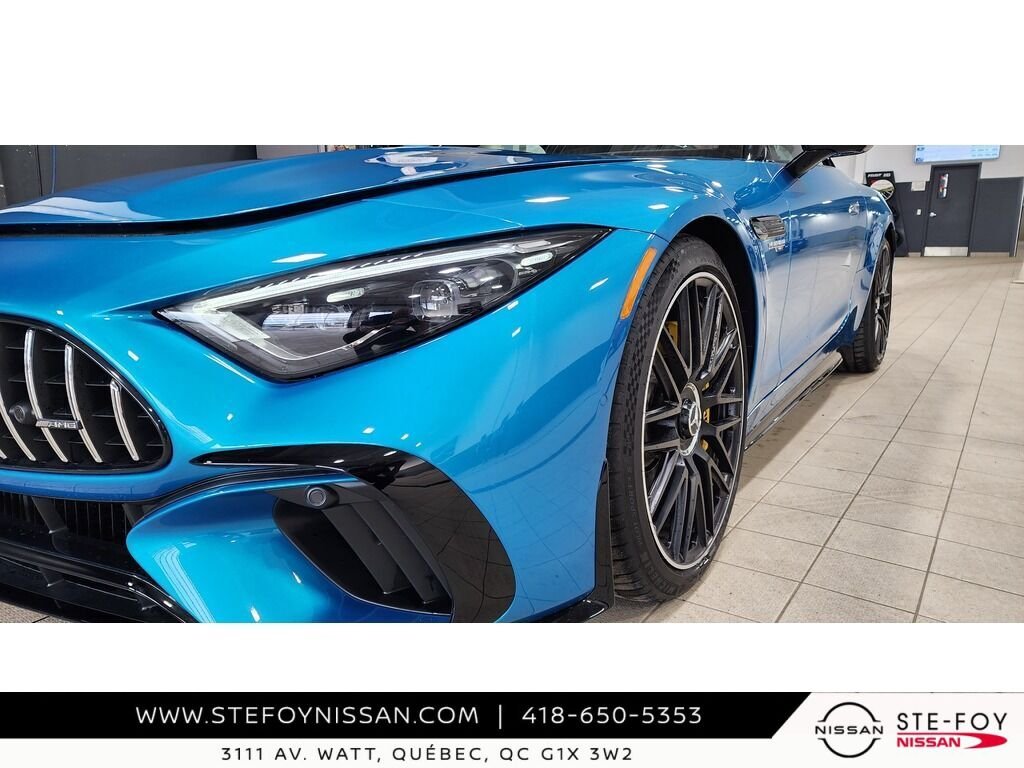2023 Mercedes-Benz SL-Class AMG SL 63 Roadster IMPECCABLE COMME NEUF Blue Ste-Foy - photo #8