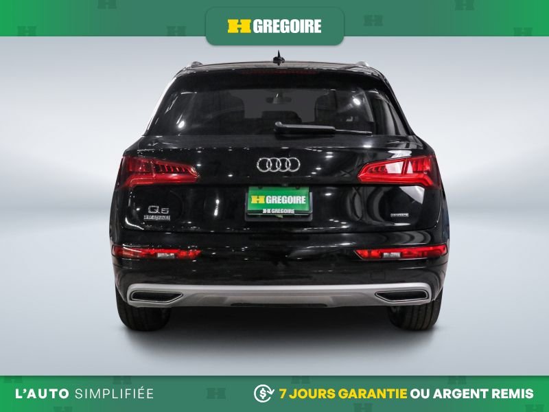 Audi Q5 727929 | Progressiv AWD AUTO A/C CUIR TOIT NAV MAGS CAM REC 2019 Noir Laval - photo #5