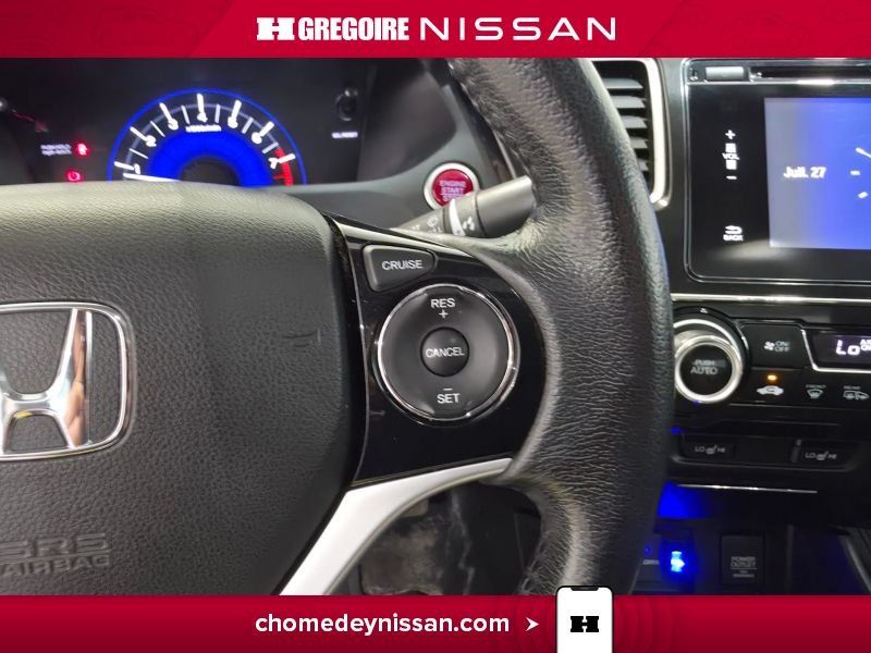 2015 Honda Civic Grey Blainville - photo #21