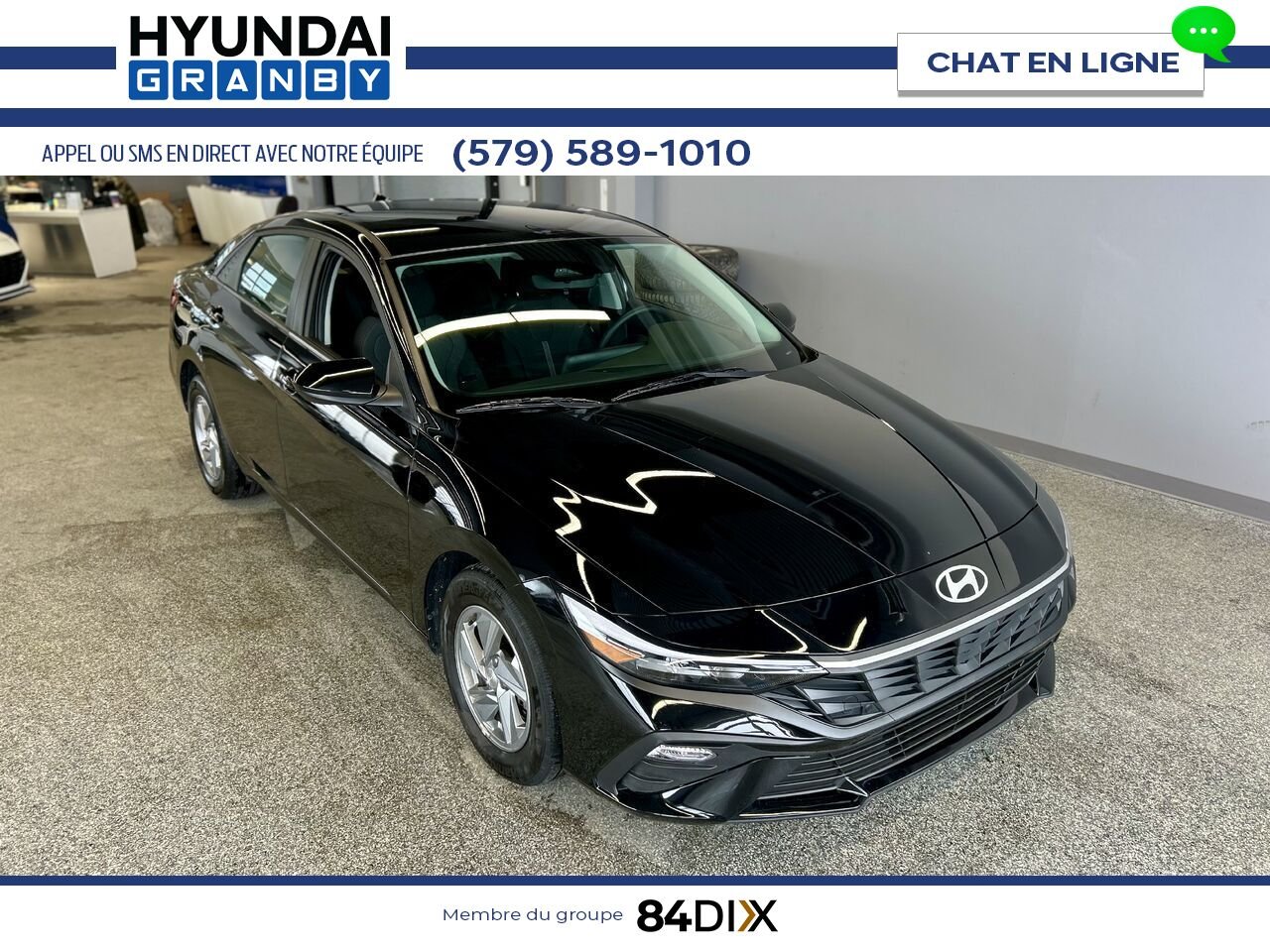 Hyundai Elantra 2024 Noir Granby - photo #1