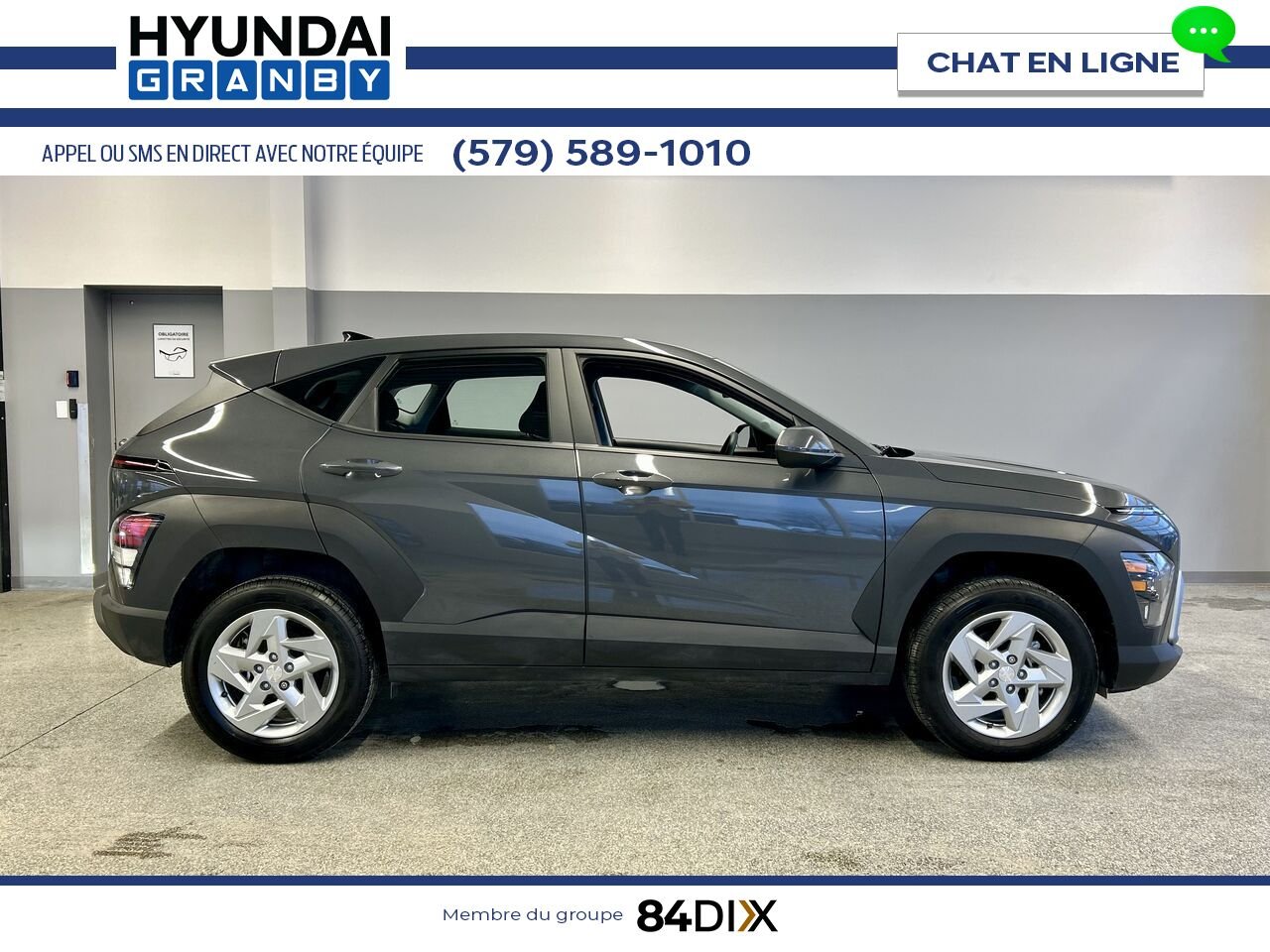 Hyundai Kona 2024 Gris Granby - photo #7