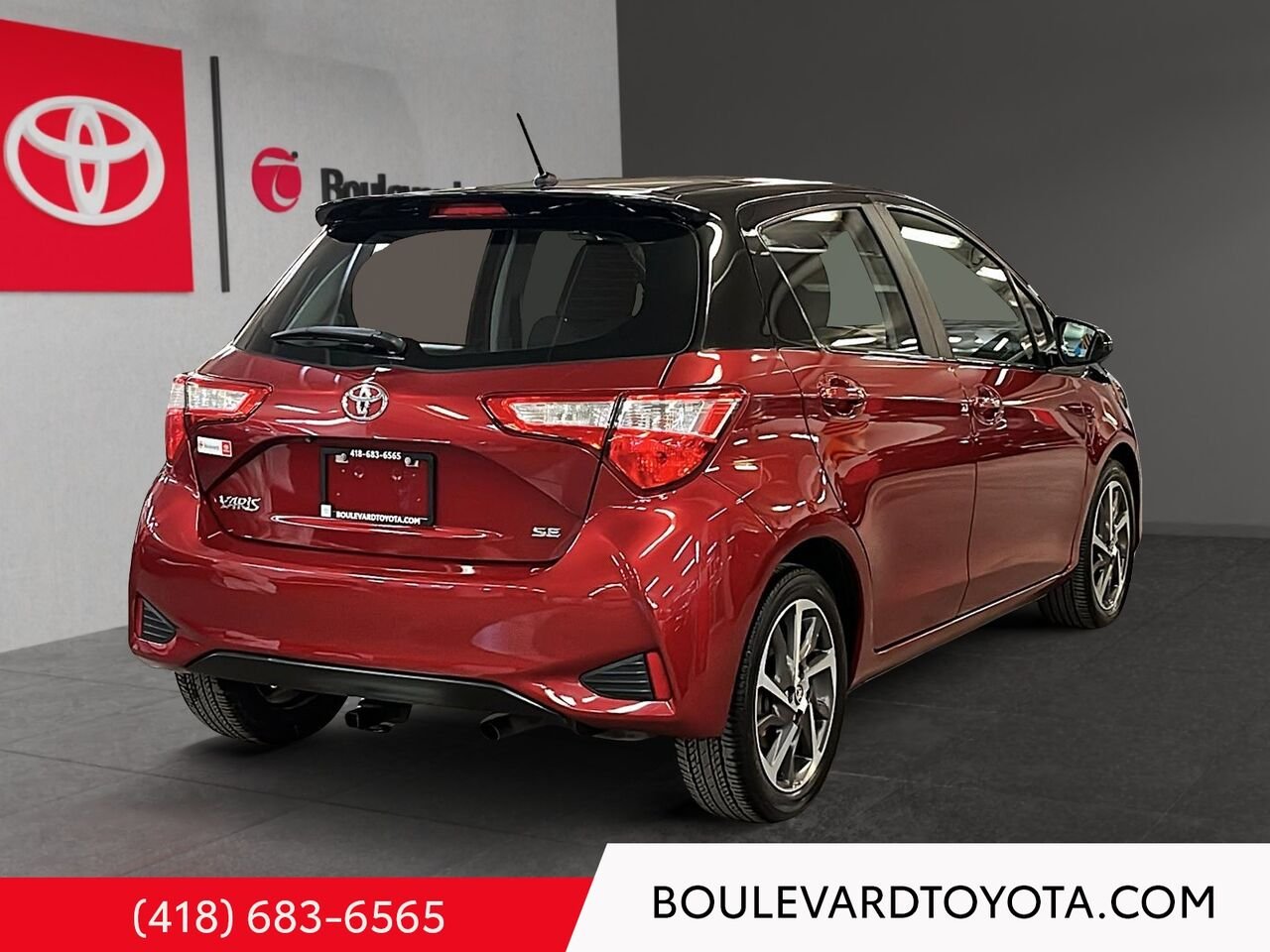 Toyota Yaris Hatchback 99885A-119 | SE 2019 Rouge Québec - photo #3