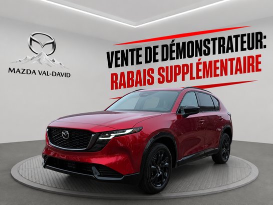 Mazda CX-5 GT TI, ÉCRAN TACTILE 12.9 POUCES, SIÈGES CHAUFFANTS 2026 Rouge vibrant cristal métallisé