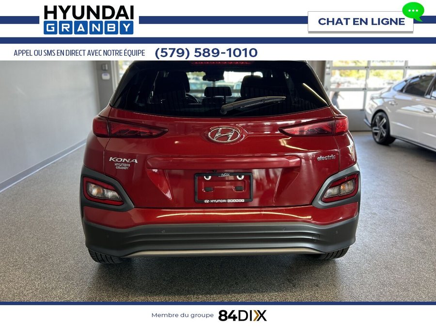 Hyundai Kona électrique 2021 2021 Rouge