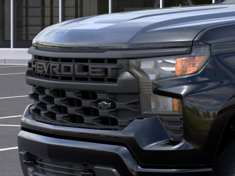 2026 CHEVROLET SILVERADO Custom cabine multiplace 4RM 157 po Black Sherbrooke - photo #12