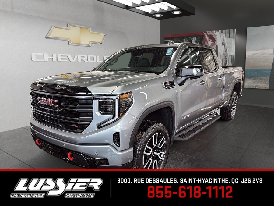 GMC Sierra 1500 AT4 cabine multiplace 4RM 157 po 2026 STERLING METALLISE