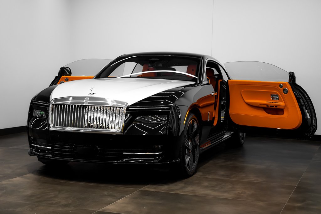 2024 Rolls-Royce Spectre Coupe Black Kirkland - photo #1