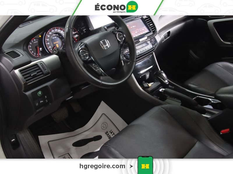 Honda Accord 729588 | TOURING COUPE CUIR TOIT MAGS BLUETOOTH 2016 Blanc Laval - photo #17
