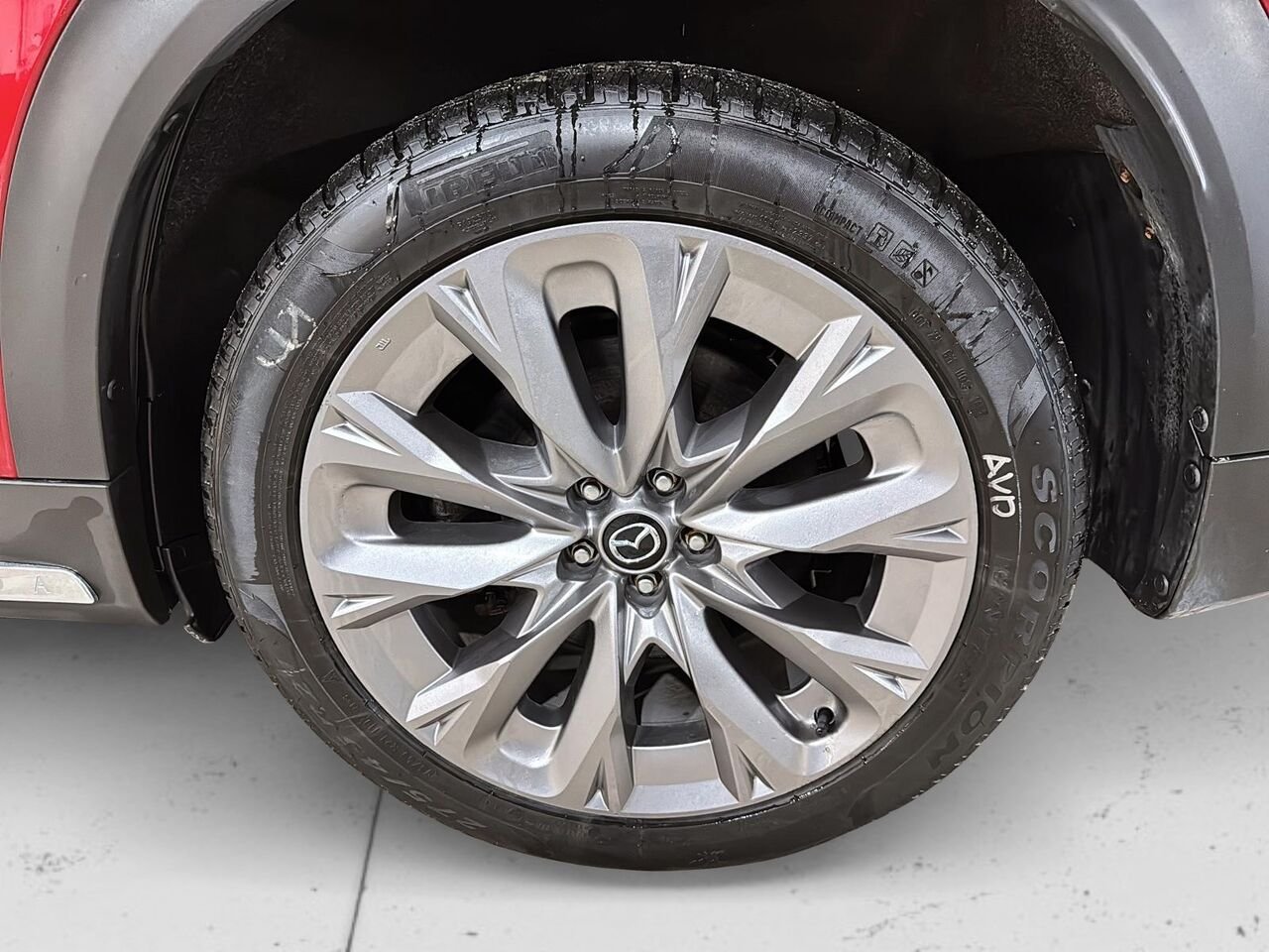 2024 Mazda CX-90 hybride léger Red Rouyn-Noranda - photo #7