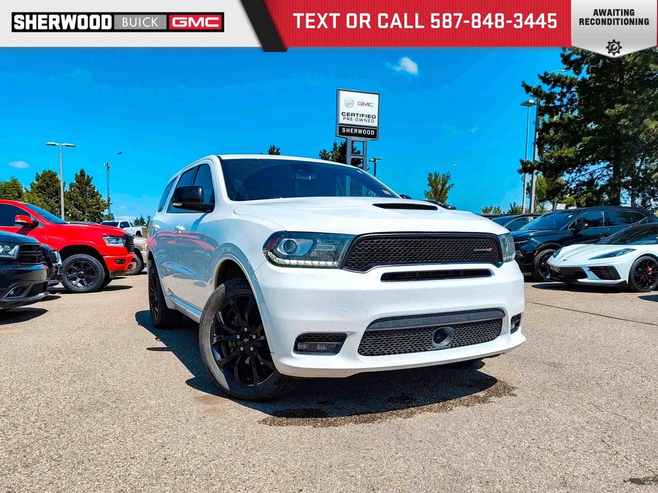 2020 Dodge Durango GT AWD White Sherwood Park - photo #0