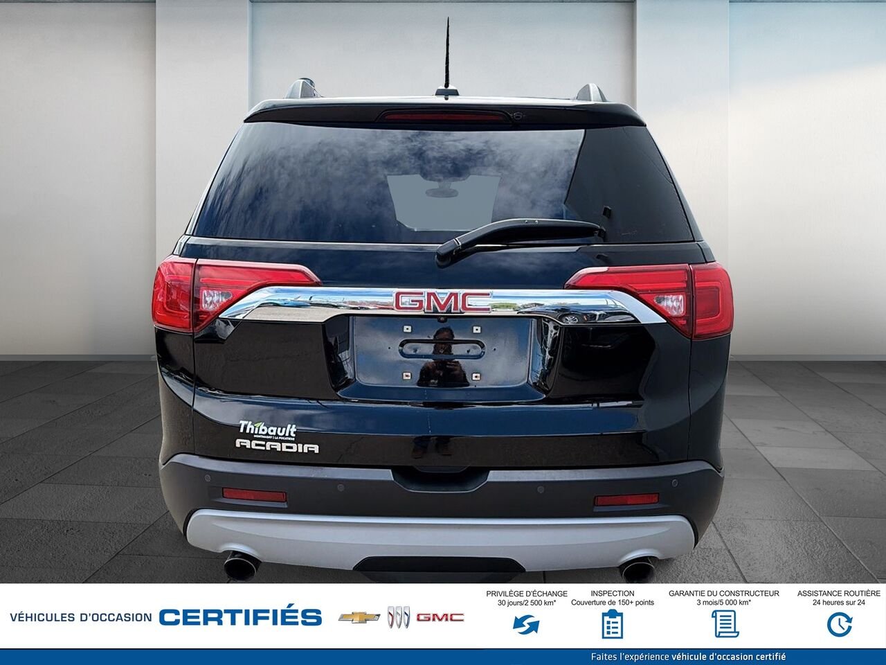 GMC ACADIA SLE 4 portes TA pour SLE-2 2017 Noir Montmagny - photo #2