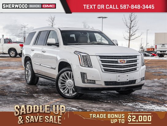 2019 Cadillac Escalade 2019 White