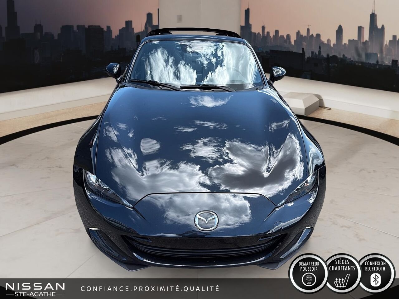 Mazda MX-5 RF 2022 Noir Saint-Jérôme - photo #7