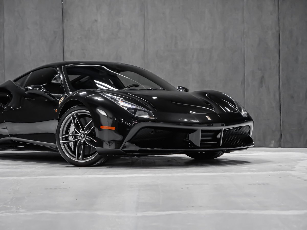 2016 Ferrari 488 GTB Black Montreal - photo #10