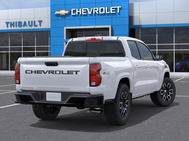 CHEVROLET Colorado Z71 cabine multiplace 4RM 2026 BLANC SOMMET Sherbrooke - photo #3