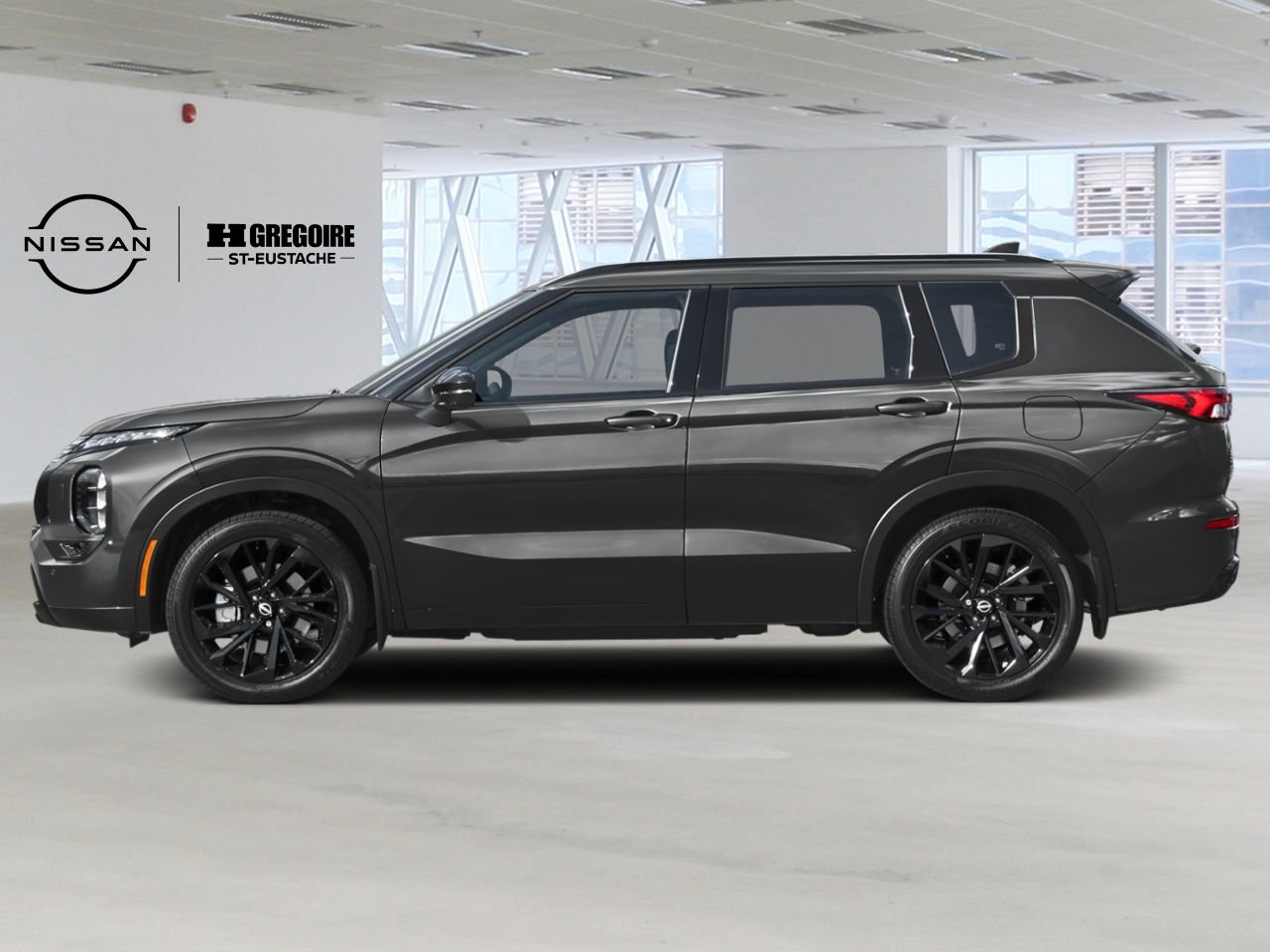 Nissan Rogue hybride rechargeable 2026 Gris pierre de lune Saint-Eustache - photo #1