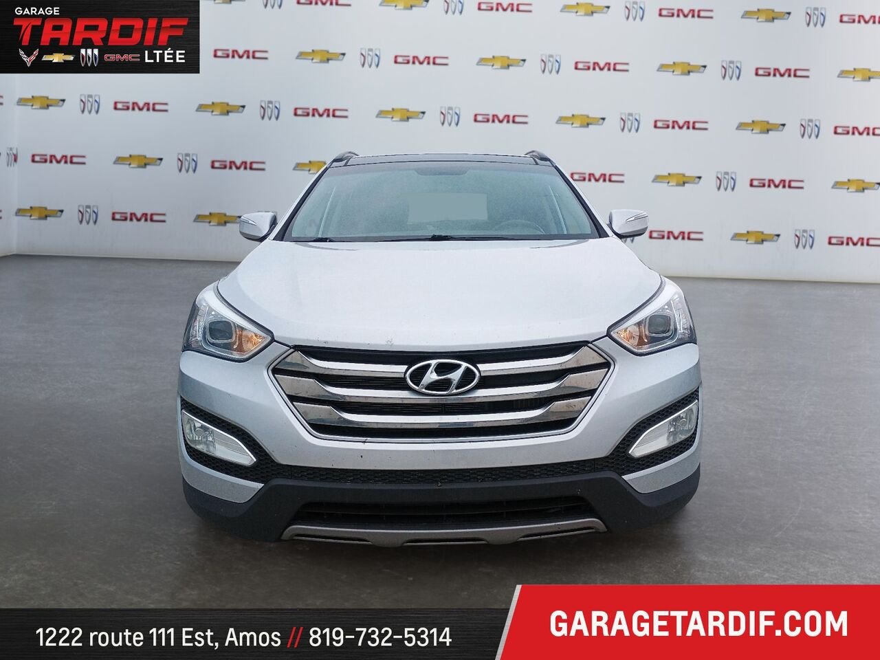 HYUNDAI Santa Fe 46566A 2016 Argent Amos - photo #1