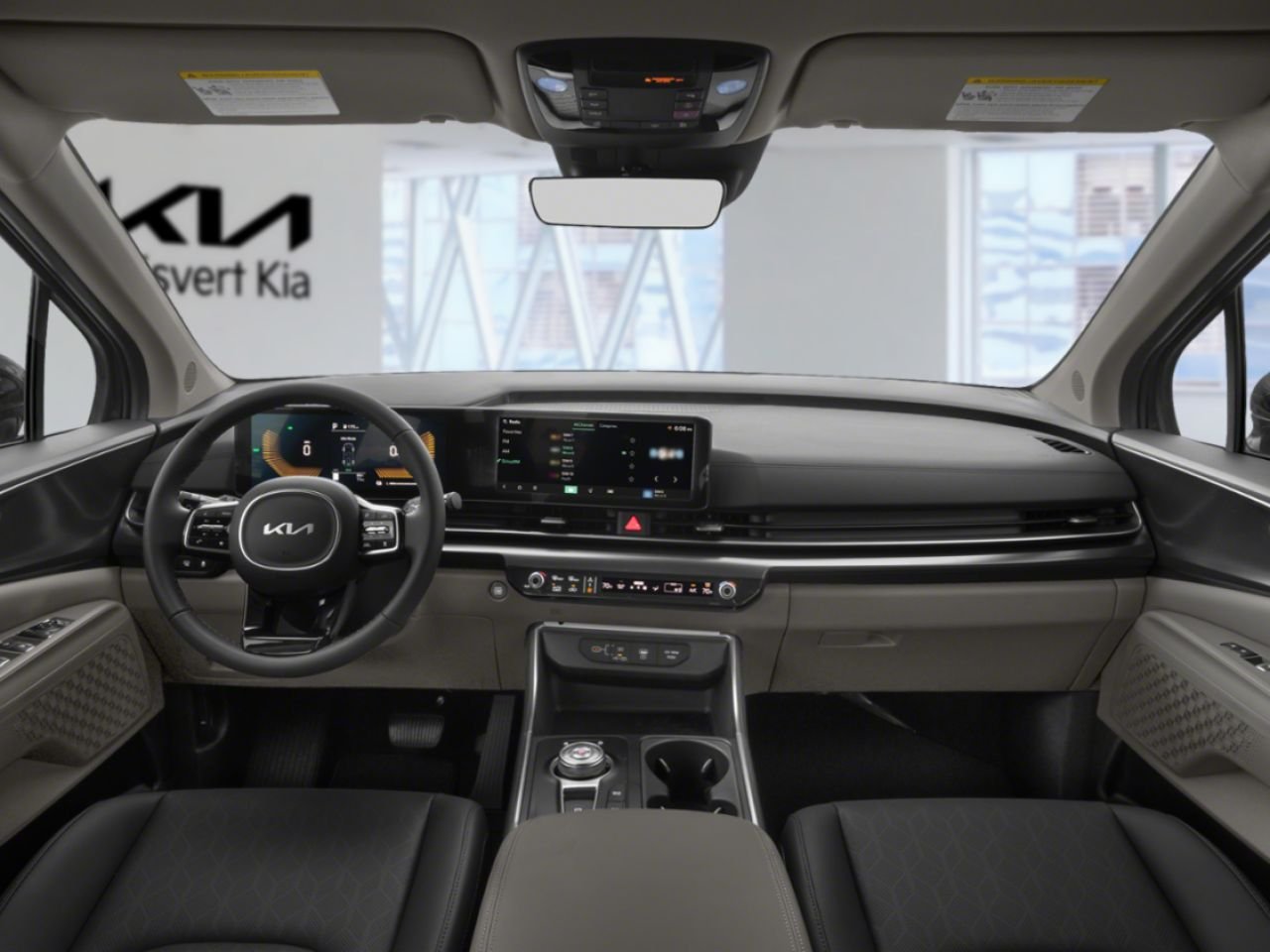 2026 Kia Carnival Hybrid Snow White Pearl Blainville - photo #6