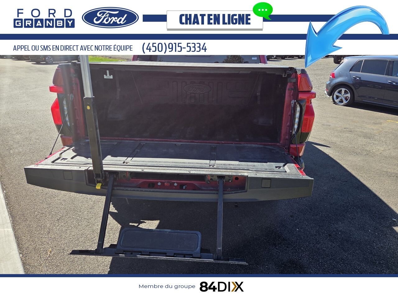 2023 Ford F-150 Lightning Red Granby - photo #26