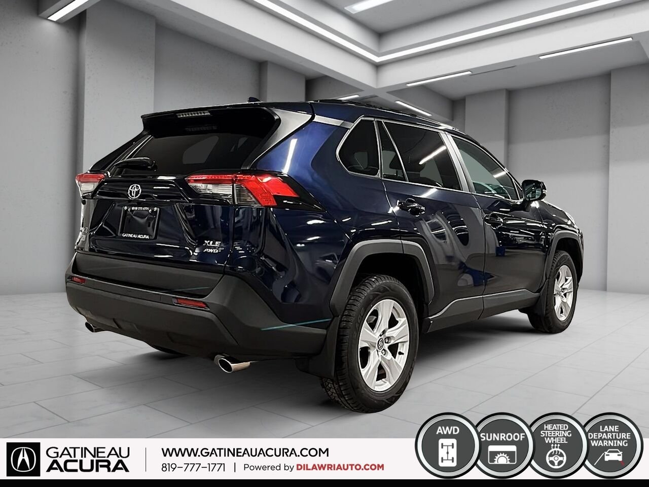 Toyota RAV4 XLE AWD 2020 Bleu Ottawa & Gatineau - photo #15