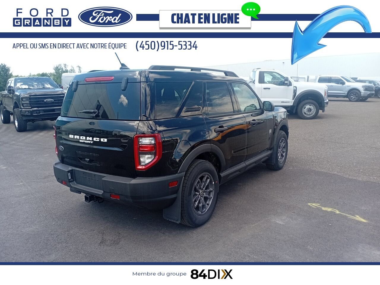 Ford BRONCO SPORT 2024 Noir Granby - photo #4