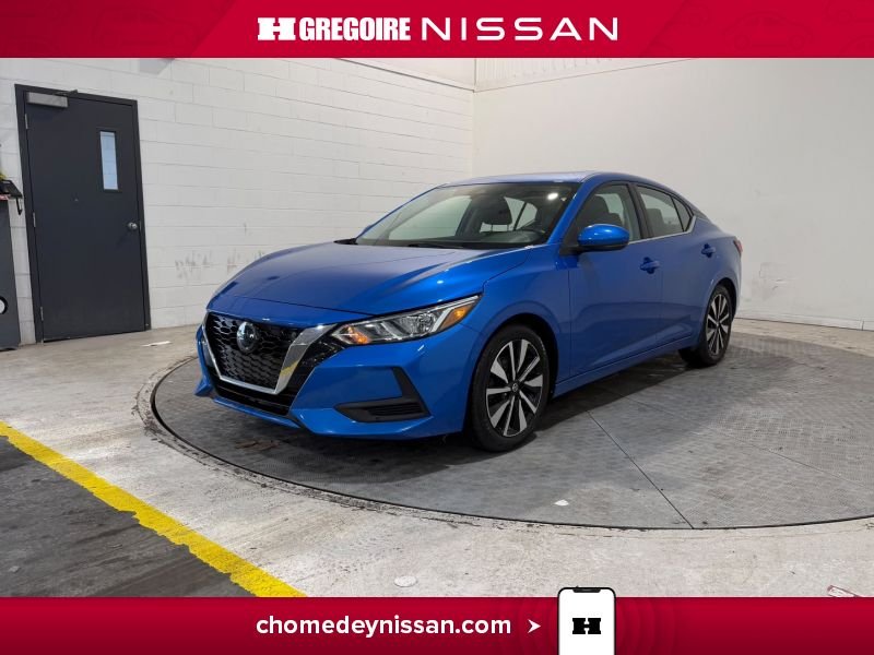 Nissan Sentra CR6826 | SV Carplay Toit Bancs Chauffants 2023 Bleu Laval - photo #4