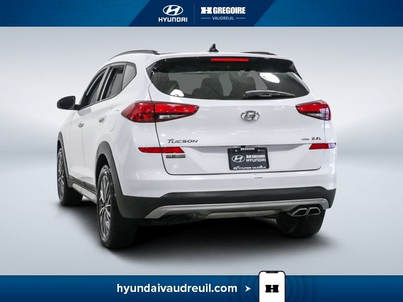 2021 Hyundai Tucson White Laval - photo #7
