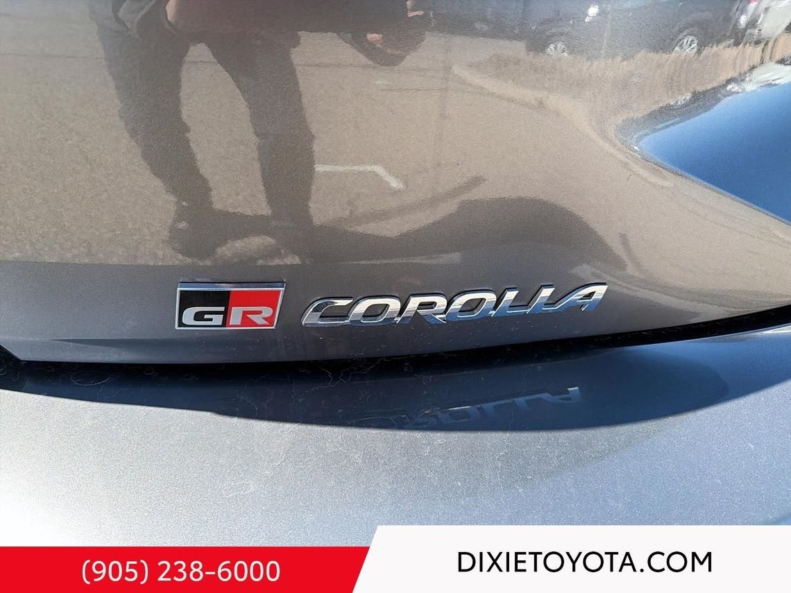 2025 Toyota GR Corolla Leather Interior, Heated Seats, Alloy Wheels, Heated Steering Wheel, Bluetooth Heavy Metal Mississauga - photo #34