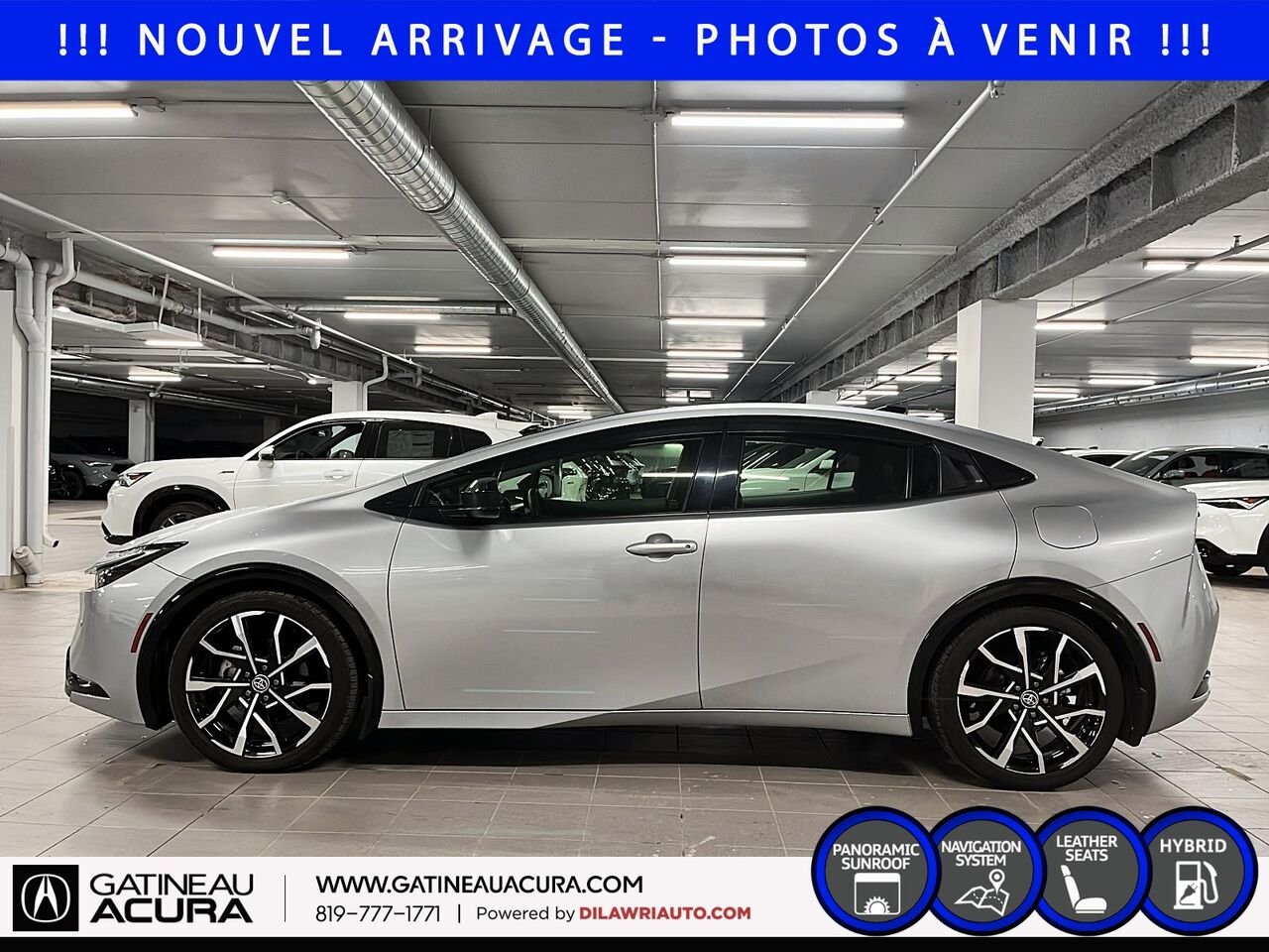Toyota Prius Prime XSE 2024 Gris Ottawa & Gatineau - photo #8