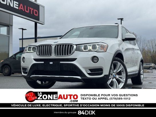 BMW X3 AWD 2017 2017 Blanc