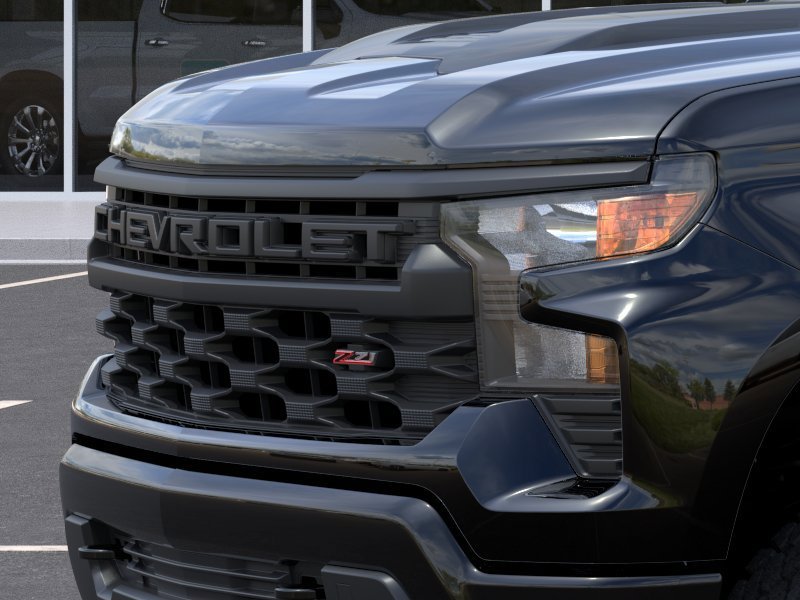 2026 CHEVROLET Silverado 1500 Custom Trail Boss cabine multiplace 4RM 157 po BLACK Gatineau - photo #12