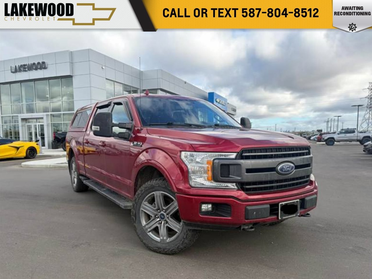 2018 Ford F-150 XLT 4WD SuperCrew 5.5' Box Red Sherwood Park - photo #0