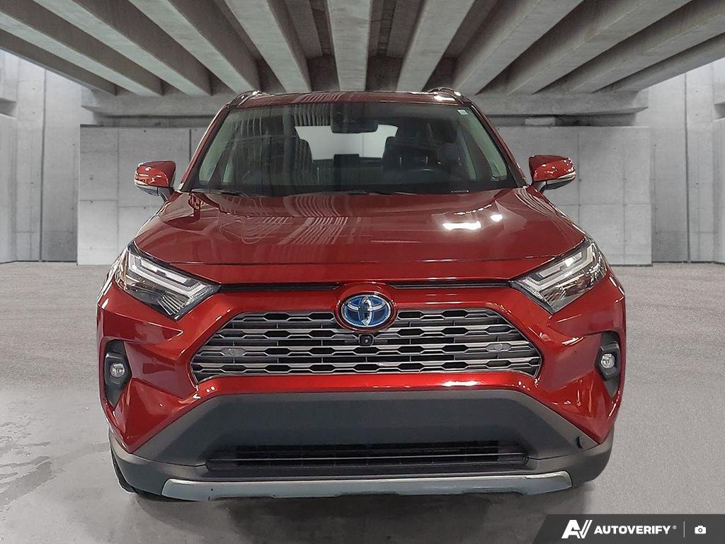 2023 Toyota RAV4 2601787A | Hybrid Limited Red Edmonton - photo #1