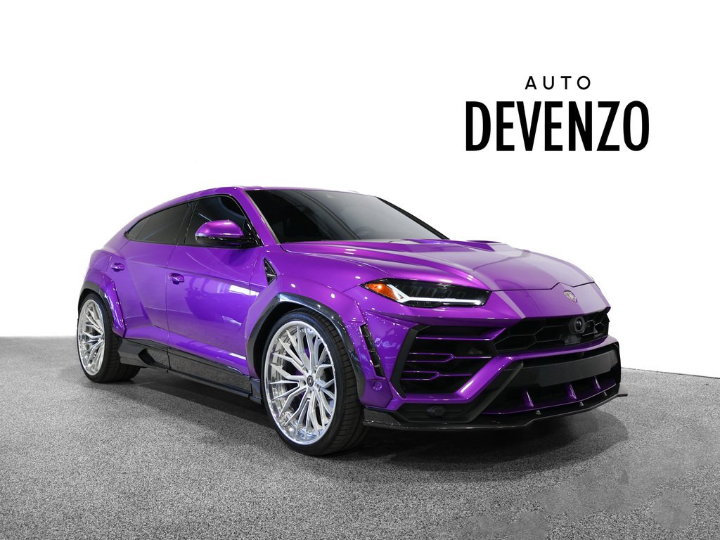 Lamborghini Urus 2021 mauve Saint-Eustache - photo #0