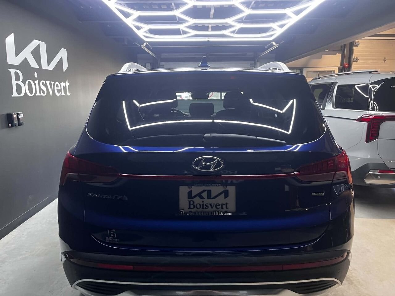 2021 Hyundai Santa Fe Blue Blainville - photo #7