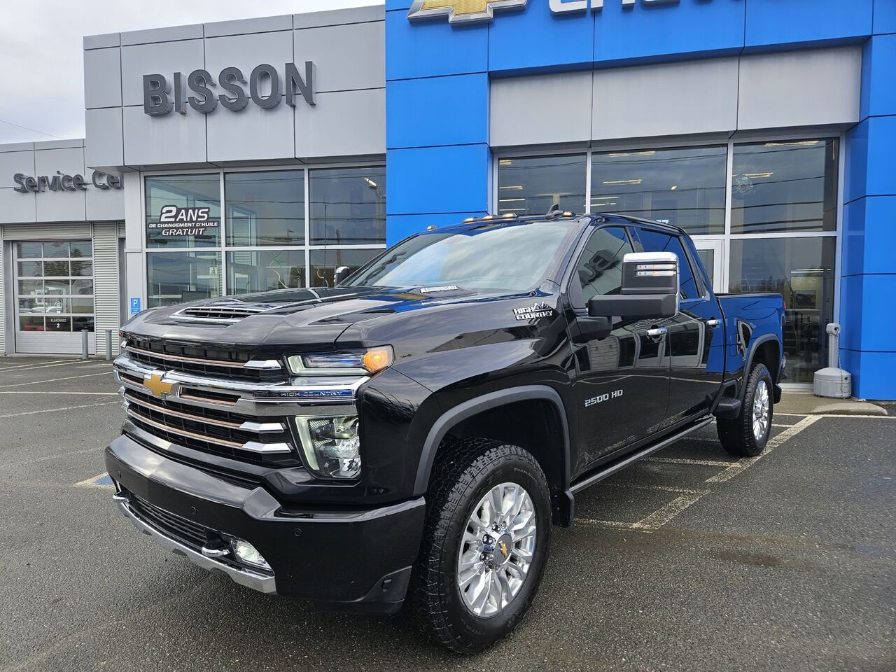 2023 Chevrolet Silverado 2500HD High Country cabine multiplace 4RM 159 po Black Thetford Mines - photo #0