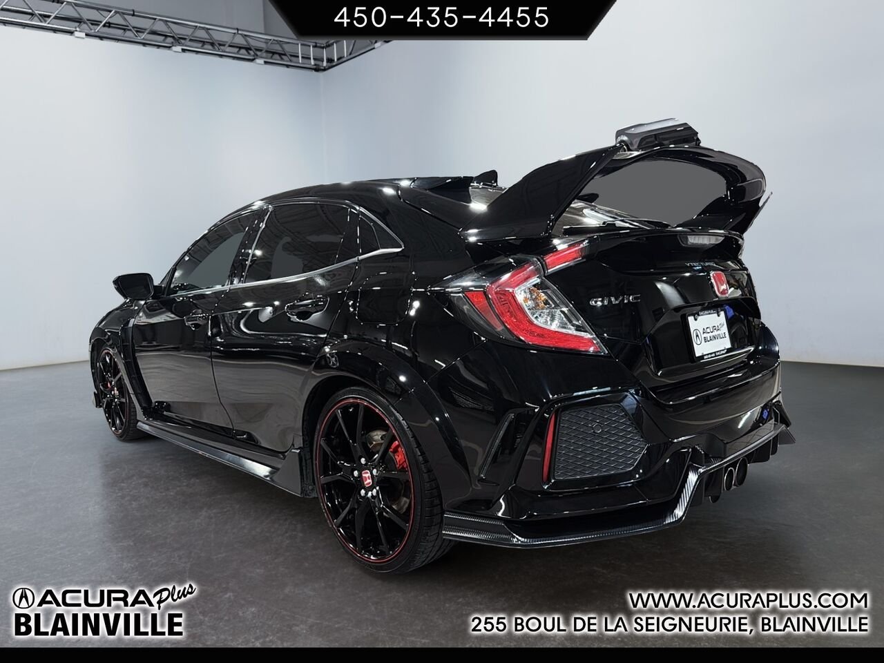 2018 Honda Civic Type R Black Blainville - photo #3