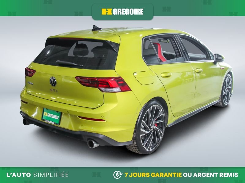 2022 Volkswagen Golf GTI Yellow Laval - photo #7