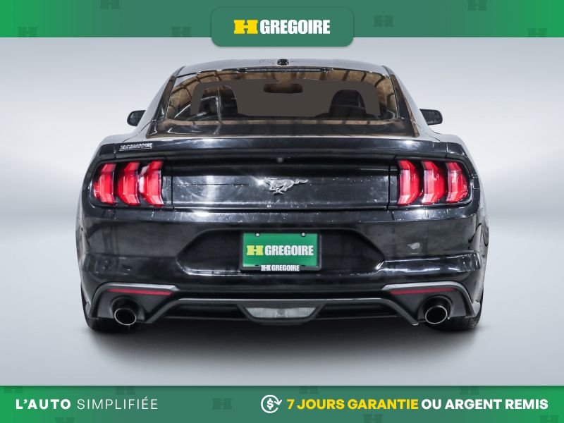 Ford Mustang 724509 | EcoBoost MAN AC GR ELEC MAGS CAM RECUL BLUETOOTH 2019 Noir Laval - photo #7