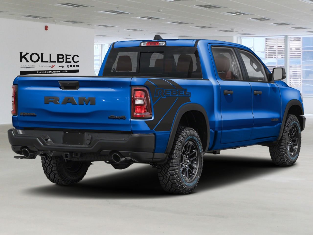 RAM 1500 261200 | Rebel cabine d'équipe 4x4 caisse de 5 pi 7 po 2026 Couche nacrée bleu hydro Gatineau - photo #1