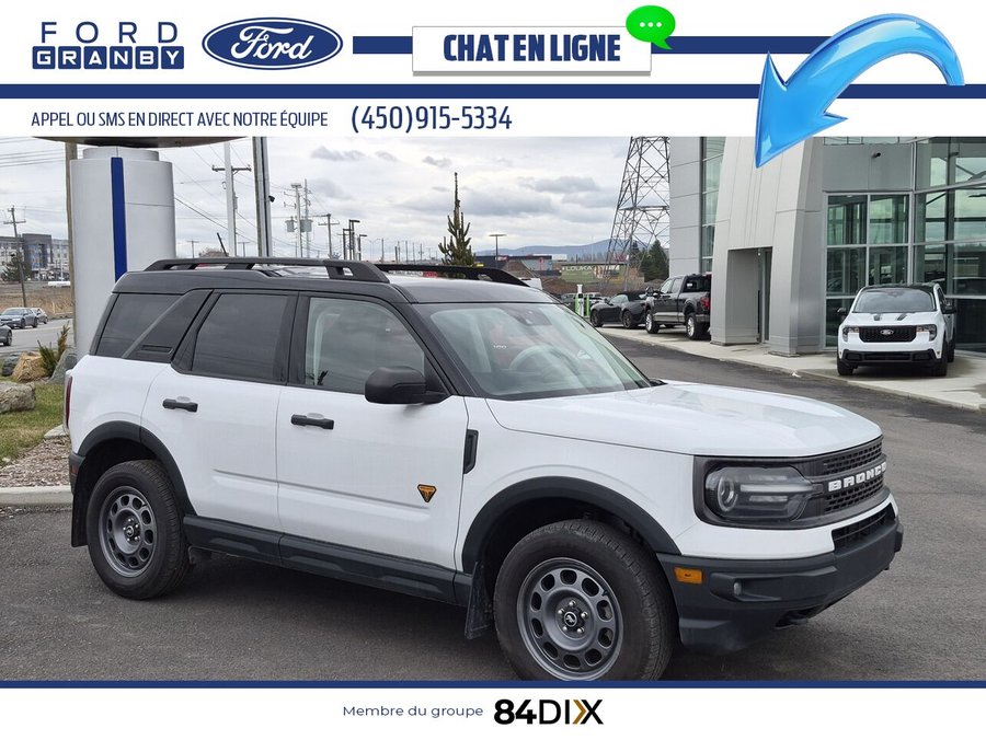 Ford Bronco Sport Badlands 4x4 2.0L 2021 Blanc