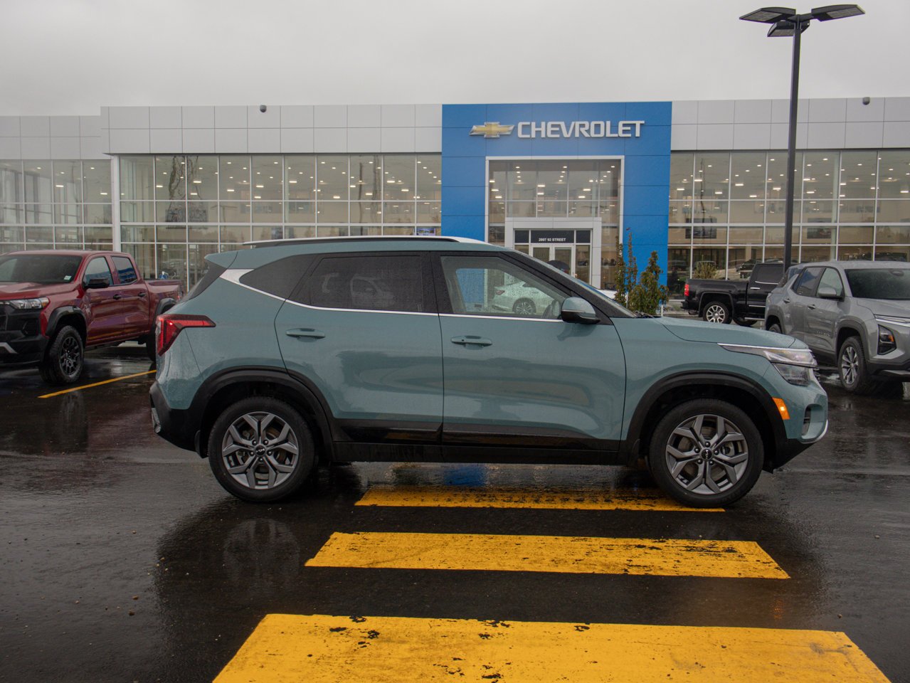 2025 Kia Seltos EX AWD Blue Sherwood Park - photo #11