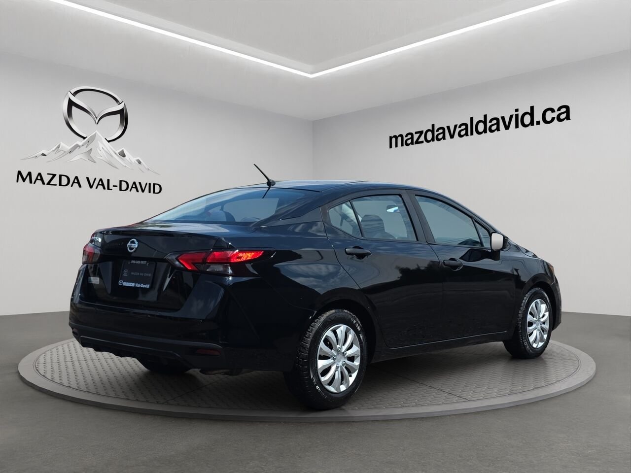 Nissan Versa S CVT, commande audio au volant, cruise control, Caméra de recul 2021 Noir Val-David - photo #22