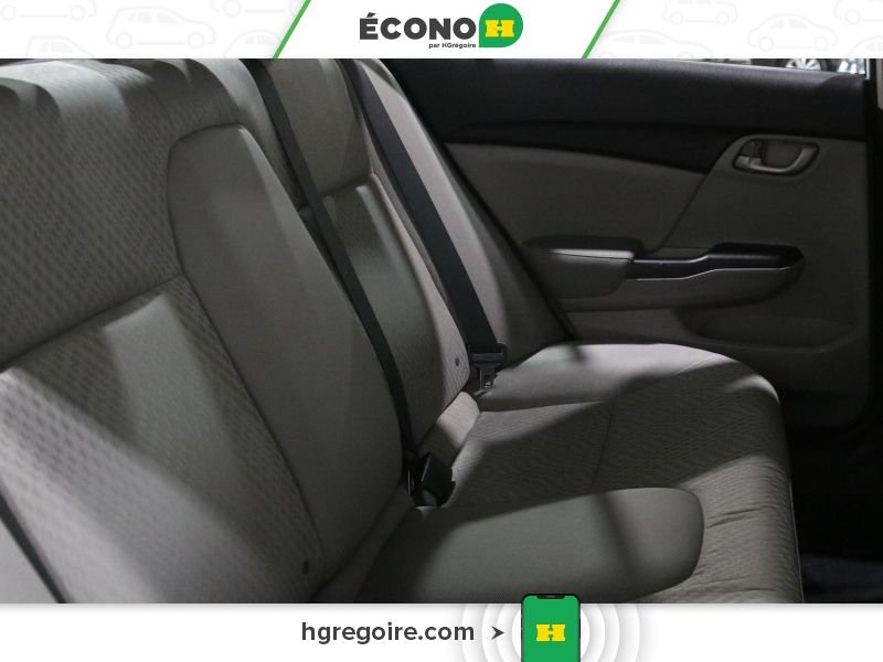 2014 Honda Civic White Blainville - photo #21