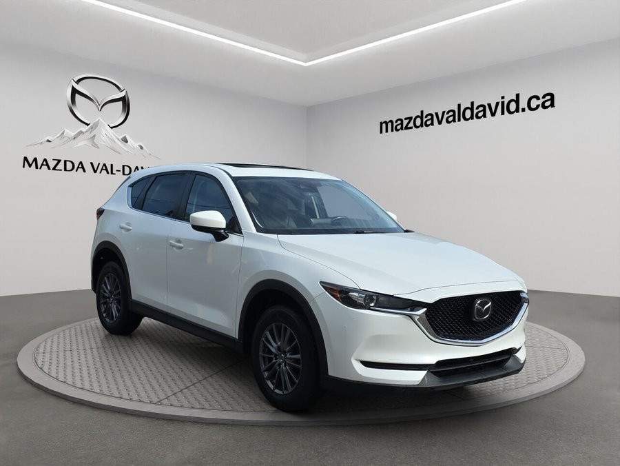 Mazda CX-5 GS AWD, Caméra de recul, commande audio au volant, bluetooth 2021 Blanc