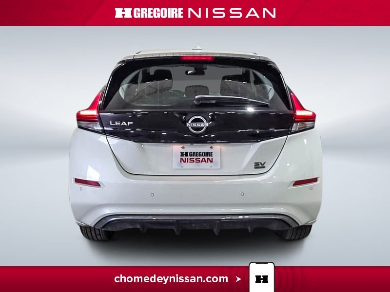 2023 Nissan Leaf White Laval - photo #7