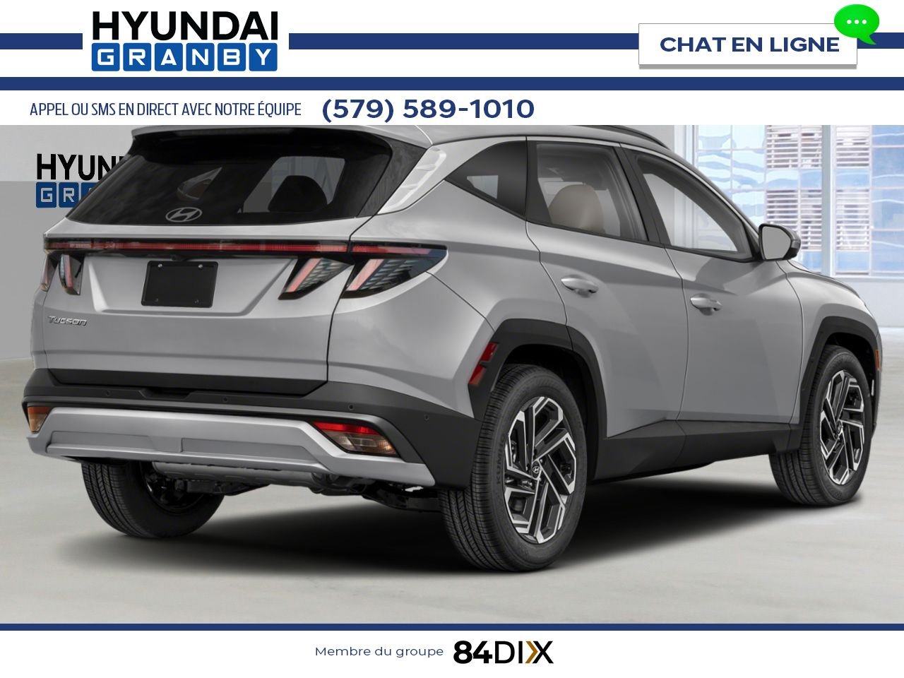 HYUNDAI Tucson 2026 Argent miroitant Granby - photo #2